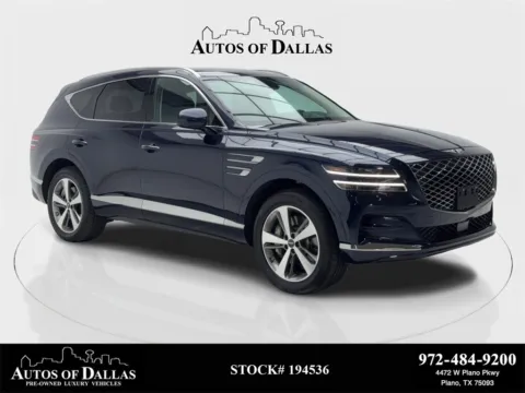 Blue 2024 Genesis GV80 3.5T NAV,CAM,PANO,CLMT STS,BLIND SPOT,19" WLS for sale in Plano, TX