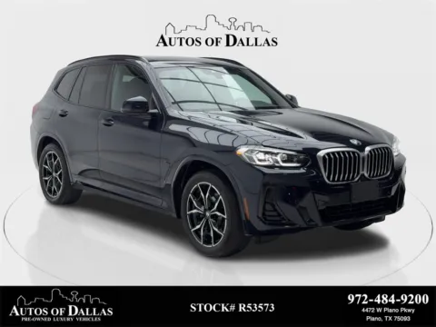 Black 2023 BMW X3 sDrive30i M SPORT,NAV,CAM,PANO,HTD STS,BLIND SPOT for sale in Plano, TX