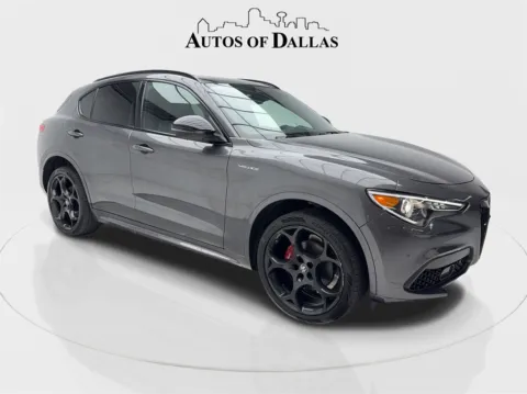 Photos of 2022 Alfa Romeo Stelvio Veloce NAV,CAM,PANO,HTD STS,BLIND SPOT,21" WLS for sale in Plano, TX at Autos of Dallas - Plano