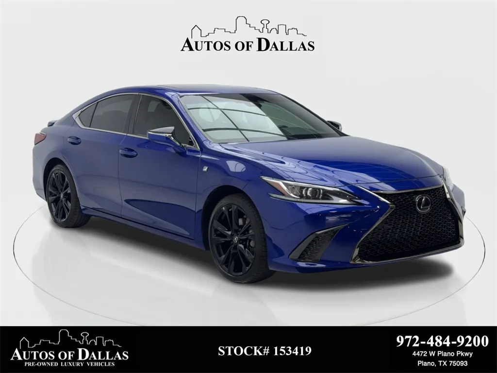 2023 Lexus ES 350 F Sport CAM,SUNROOF,CLMT STS,BLIND SPOT,19" WL for sale in Plano, TX
