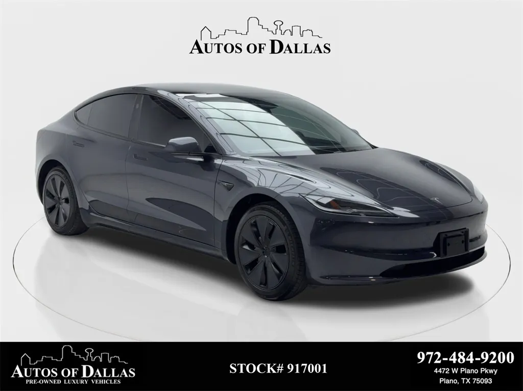 2025 Tesla Model 3 Long Range NAV,CAM,PANO,HTD STS,BLIND SPOT for sale in Plano, TX