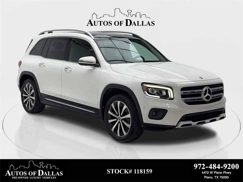 2021 Mercedes-Benz GLB 250 NAV,CAM,PANO,HTD STS,BLIND SPOT,3RD ROW for sale in Plano, TX