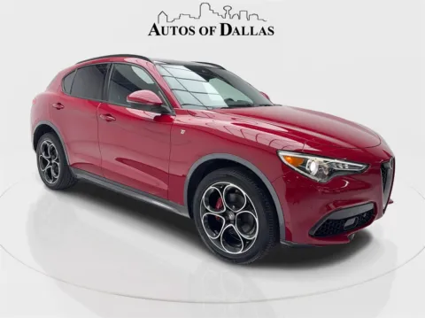 Photos of 2022 Alfa Romeo Stelvio Ti CAM,PANO,HTD STS,BLIND SPOT,20" WHLS for sale in Plano, TX at Autos of Dallas - Plano