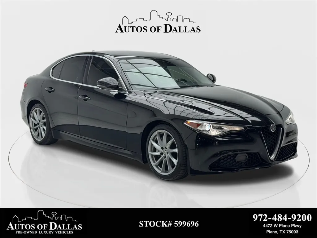 Black 2019 Alfa Romeo Giulia for sale in Plano, TX