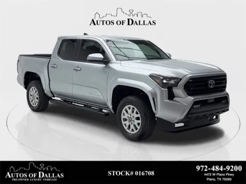 Silver 2025 Toyota Tacoma SR5 CAM,KEY-GO,17" WLS for sale in Plano, TX