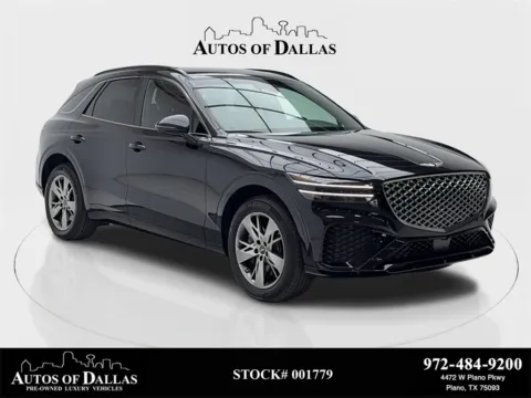 Black 2024 Genesis GV70 3.5T Sport NAV,CAM,PANO,HTD STS,BLIND SPOT for sale in Plano, TX