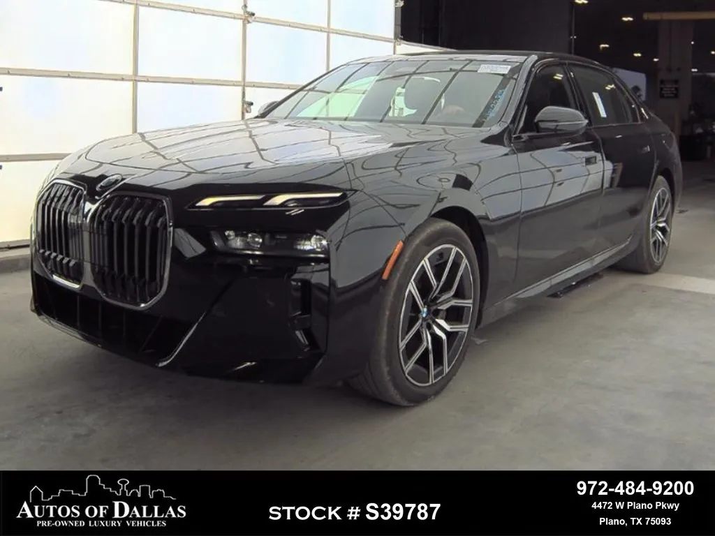 2024 BMW 7 Series 740i M SPORT,NAV,CAM,PANO,BLIND SPOT,HEADS UP