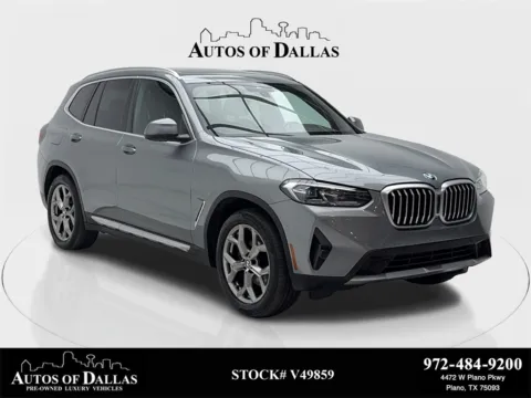 Gray 2024 BMW X3 sDrive30i for sale in Plano, TX