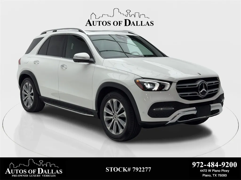 White 2022 Mercedes-Benz GLE 350 NAV,CAM,SUNROOF,CLMT STS,BLIND SPOT for sale in Plano, TX