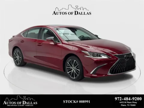 Red 2022 Lexus ES 250 NAV,CAM,SUNROOF,CLMT STS,BLIND SPOT,18" WLS for sale in Plano, TX