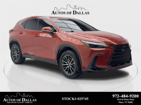 Orange 2023 Lexus NX 350 Premium NAV,CAM,SUNROOF,CLMT STS,BLIND SPOT for sale in Plano, TX