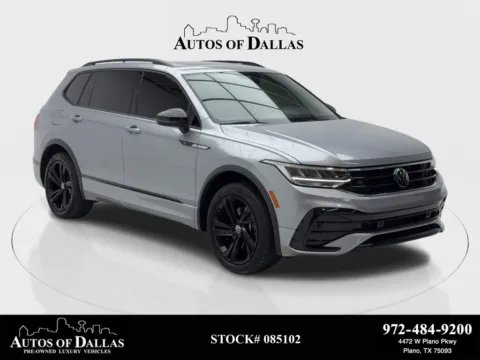 Silver 2024 Volkswagen Tiguan 2.0T SE R-Line Black CAM,PANO,HTD STS,3RD ROW for sale in Plano, TX