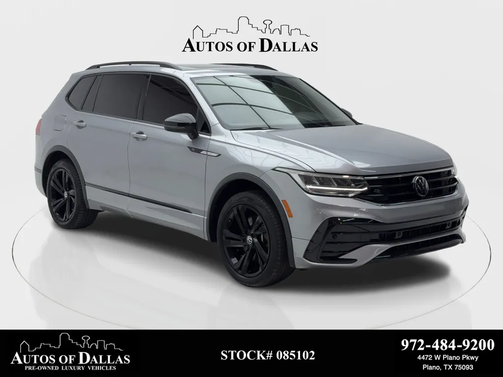 Silver 2024 Volkswagen Tiguan 2.0T SE R-Line Black CAM,PANO,HTD STS,3RD ROW for sale in Plano, TX