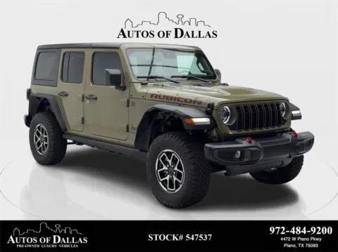 Unknown 2025 Jeep Wrangler Rubicon CAM,PARK ASST,KEY-GO,17" WHLS for sale in Plano, TX