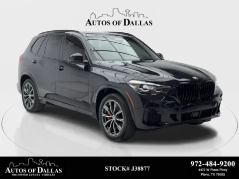 Black 2022 BMW X5 M50i NAV,CAM,PANO,CLMT STS,BLIND SPOT,HEADS UP for sale in Plano, TX