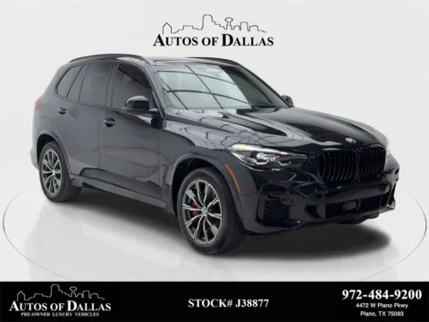 Black 2022 BMW X5 M50i NAV,CAM,PANO,CLMT STS,BLIND SPOT,HEADS UP for sale in Plano, TX