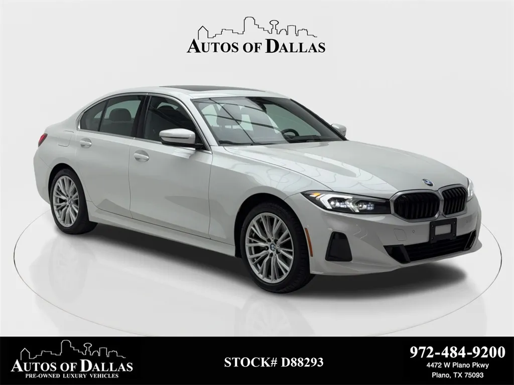 2024 BMW 3 Series 330i SPORT LINE,NAV,CAM,SUNROOF,HTD STS,BLIND SPOT