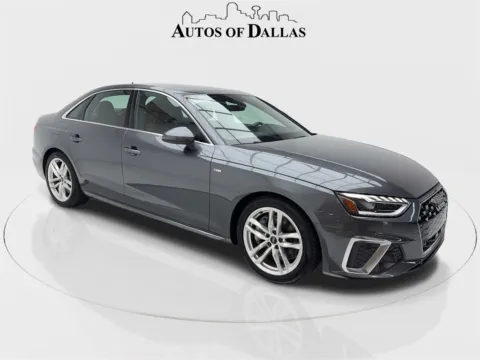 Photos of 2023 Audi A4 45 S line Premium CAM,SUNROOF,HTD STS,BLIND SPOT,1 for sale in Plano, TX at Autos of Dallas - Plano