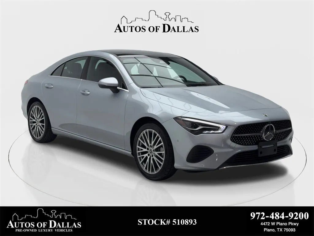 2025 Mercedes-Benz CLA 250 NAV,CAM,PANO,HTD STS,BLIND SPOT,18" WLS