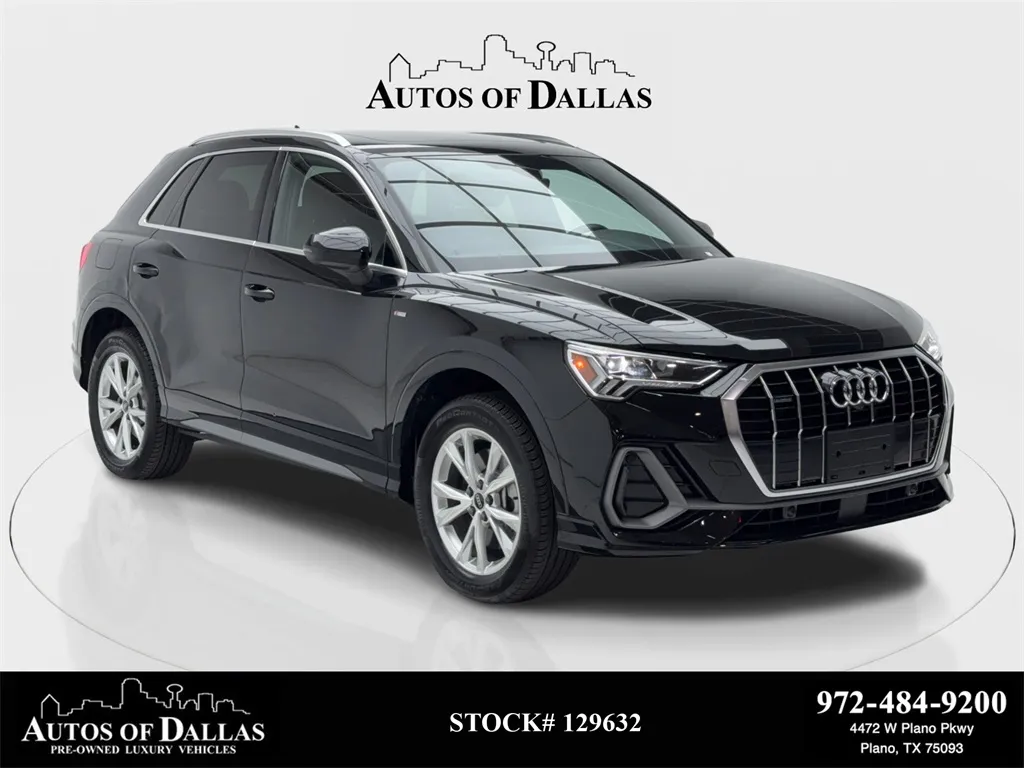 2024 Audi Q3 Premium Plus NAV,CAM,PANO,HTD STS,BLIND SPOT for sale in Plano, TX