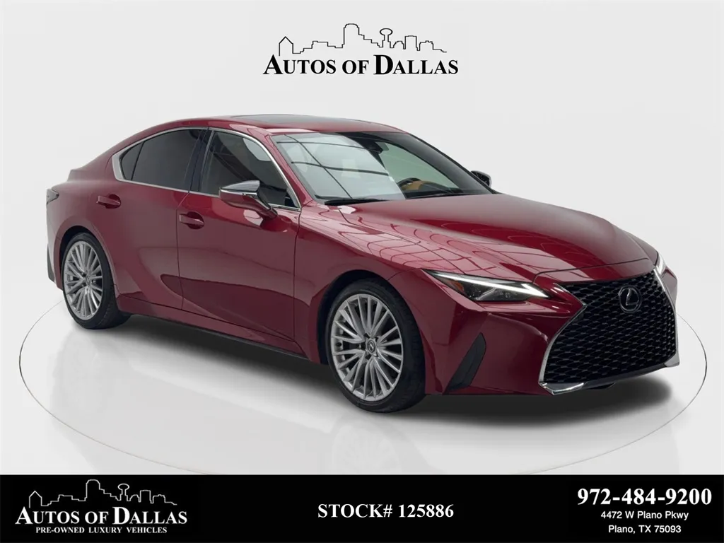 2023 Lexus IS 300 CAM,SUNROOF,CLMT STS,BLIND SPOT,18" WLS