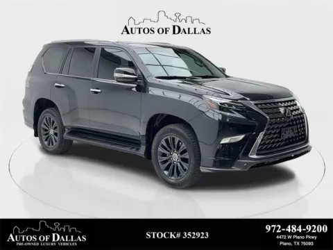 Black 2023 Lexus GX 460 NAV,CAM,SUNROOF,CLMT STS,BLIND SPOT,3RD ROW for sale in Plano, TX