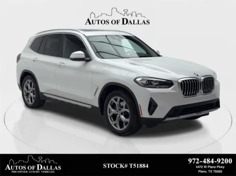 White 2024 BMW X3 sDrive30i for sale in Plano, TX