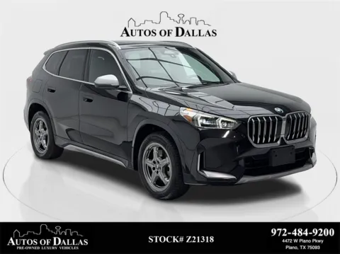 Black 2024 BMW X1 xDrive28i NAV,CAM,PANO,HTD STS,BLIND SPOT for sale in Plano, TX