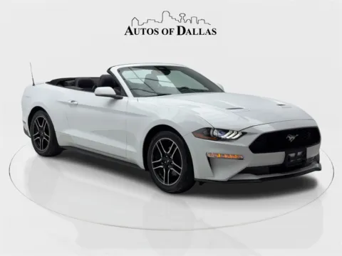 Photos of 2023 Ford Mustang EcoBoost Premium Convertible CAM,CLMT STS,18" WLS for sale in Plano, TX at Autos of Dallas - Plano