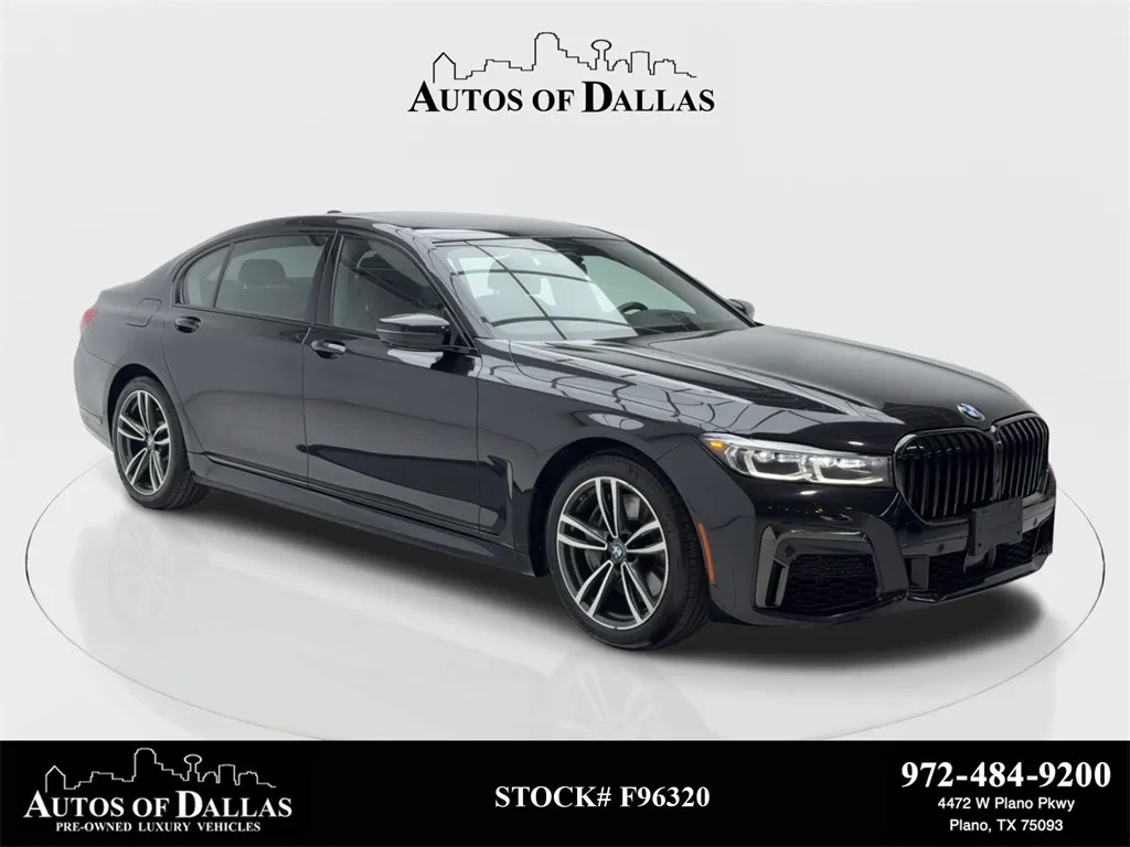 2021 BMW 7 Series 750i xDrive M SPORT,NAV,CAM,PANO,CLMT STS,HEADS UP for sale in Plano, TX