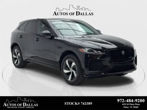 Black 2025 Jaguar F-PACE P250 NAV,CAM,PANO,HTD STS,BLIND SPOT for sale in Plano, TX