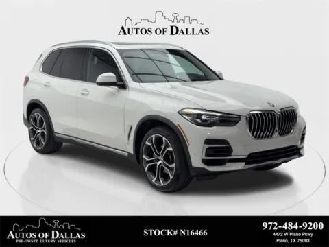 White 2022 BMW X5 sDrive40i NAV,CAM,PANO,BLIND SPOT,HEADS-UP,21" WHL for sale in Plano, TX