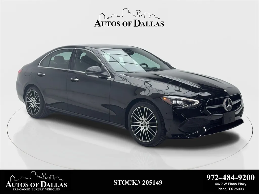 2024 Mercedes-Benz C-Class C 300 NAV,CAM,PANO,HTD STS,BLIND SPOT,18" WLS