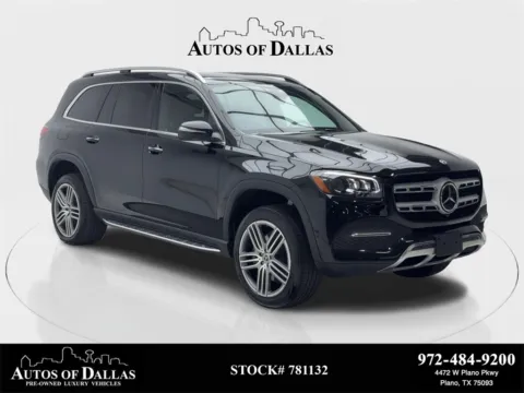 Black 2022 Mercedes-Benz GLS 450 NAV,CAM,PANO,CLMT STS,BLIND SPOT,3RD ROW for sale in Plano, TX