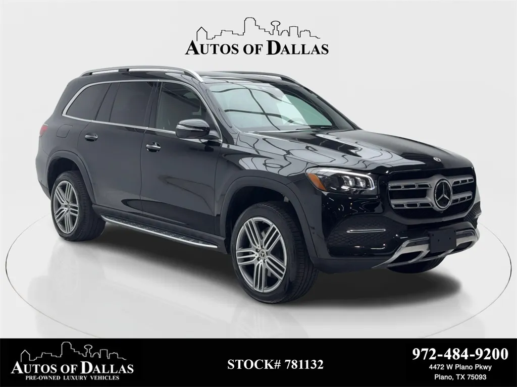 2022 Mercedes-Benz GLS 450 NAV,CAM,PANO,CLMT STS,BLIND SPOT,3RD ROW for sale in Plano, TX