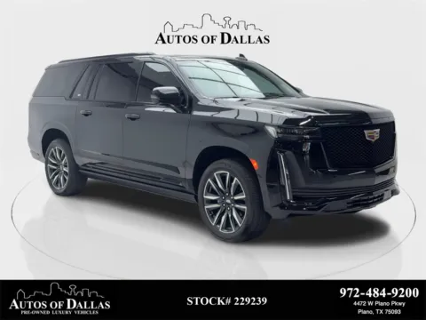 Black 2024 Cadillac Escalade ESV Sport Platinum for sale in Plano, TX