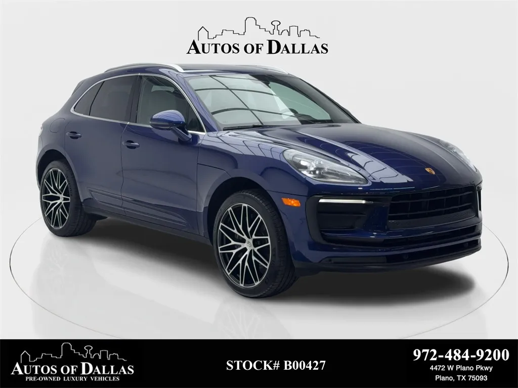 2022 Porsche Macan Base NAV,CAM,PANO,HTD STS,BLIND SPOT,21" WLS for sale in Plano, TX