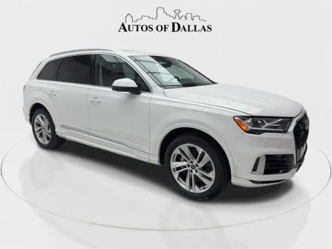 Photos of 2021 Audi Q7 55 Premium Plus NAV,CAM,PANO,HTD STS,BLIND SPOT,3R for sale in Plano, TX at Autos of Dallas - Plano