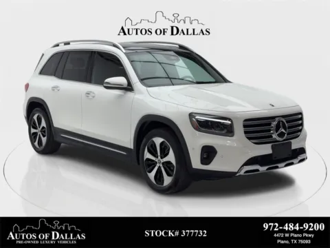 White 2024 Mercedes-Benz GLB 250 NAV,CAM,PANO,HTD STS,BLIND SPOT,19" WLS for sale in Plano, TX