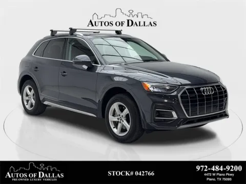 Gray 2023 Audi Q5 40 Premium CAM,PANO,HTD STS,BLIND SPOT,18" WLS for sale in Plano, TX