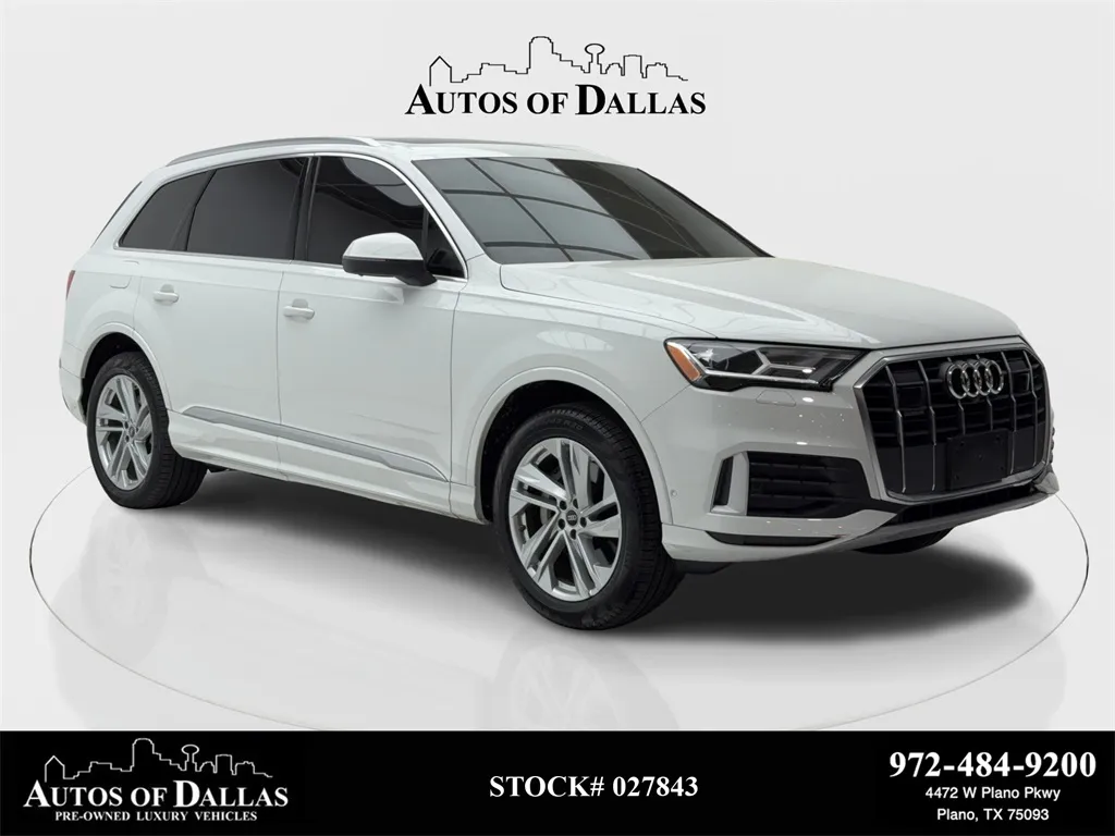2023 Audi Q7 45 Premium NAV,CAM,PANO,HTD STS,BLIND SPOT,3RD ROW for sale in Plano, TX