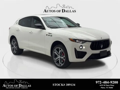 White 2022 Maserati Levante Modena NAV,CAM,PANO,HTD STS,BLIND SPOT,21" WLS for sale in Plano, TX