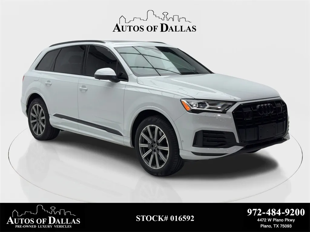 2022 Audi Q7 45 Premium Plus NAV,CAM,PANO,HTD STS,BLIND SPOT,3R for sale in Plano, TX