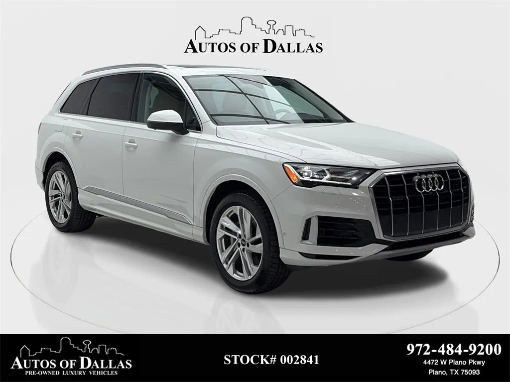 2022 Audi Q7 55 Premium NAV,CAM,PANO,HTD STS,BLIND SPOT,3RD ROW for sale in Plano, TX