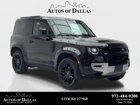 Black 2024 Land Rover Defender 90 S NAV,CAM,PANO,HTD STS,BLIND SPOT,20" WLS for sale in Plano, TX