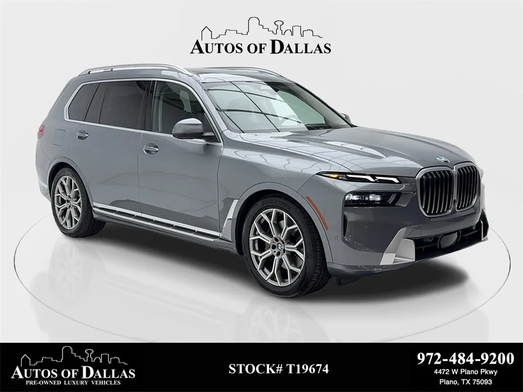 2024 BMW X7 xDrive40i NAV,CAM,PANO,CLMT STS,HEADS UP,3RD ROW for sale in Plano, TX