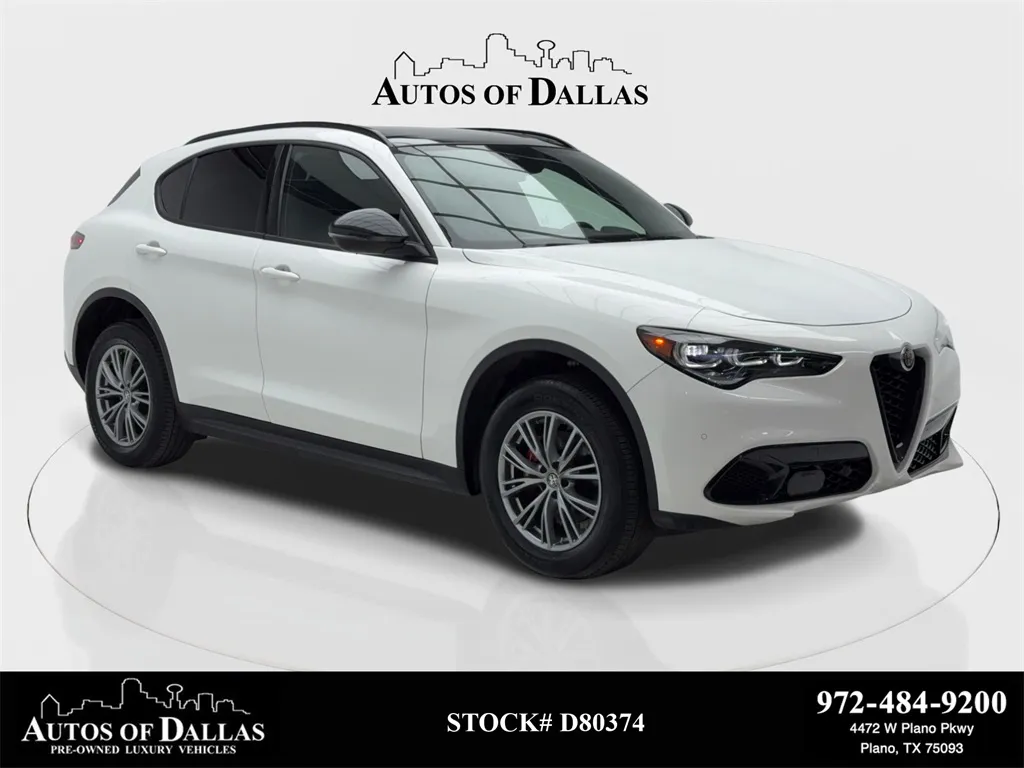 2024 Alfa Romeo Stelvio Sprint NAV,CAM,PANO,HTD STS,BLIND SPOT for sale in Plano, TX