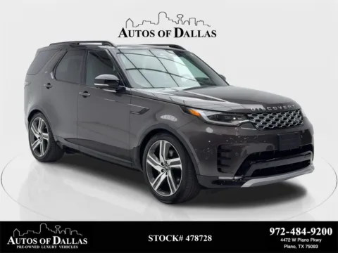 Gray 2023 Land Rover Discovery Metropolitan Edition NAV,CAM,PANO,HEADS UP,3RD RPW for sale in Plano, TX