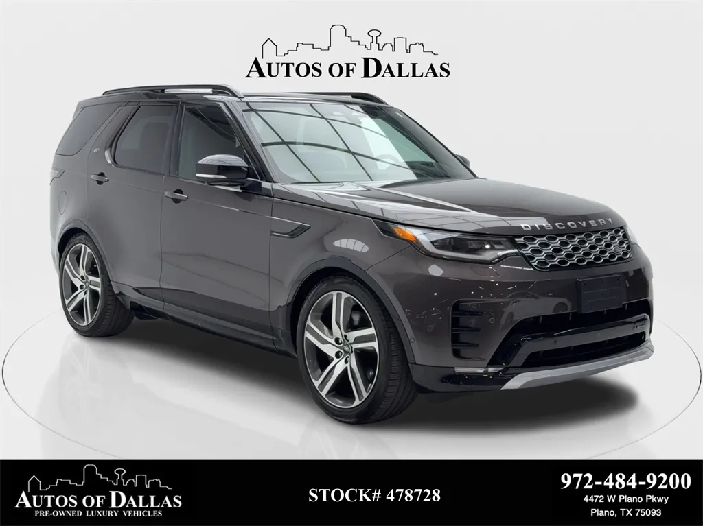 Gray 2023 Land Rover Discovery Metropolitan Edition NAV,CAM,PANO,HEADS UP,3RD RPW for sale in Plano, TX