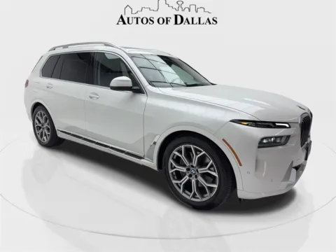 Photos of 2024 BMW X7 xDrive40i X LINE,NAV,CAM,PANO,CLMT STS,HEADS UP,3R for sale in Plano, TX at Autos of Dallas - Plano